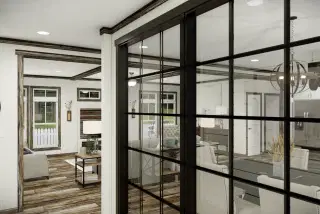 The sumner interior home features