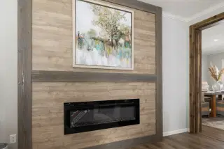 The jefferson interior home features