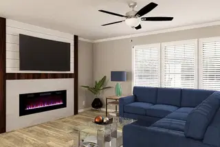 The big easy interior home features