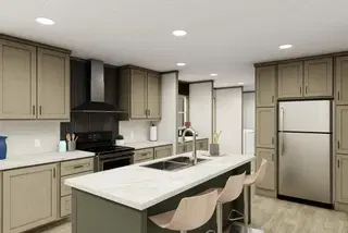 Snowcap kitchen home features