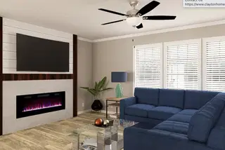 The big easy interior home features