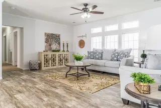 The ingram interior home features