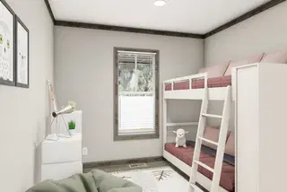 The madison bedroom home features
