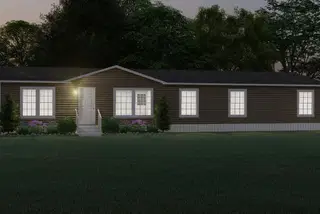 The tyra ii elevation and exterior home features