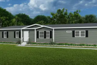The shoreline elevation and exterior home features