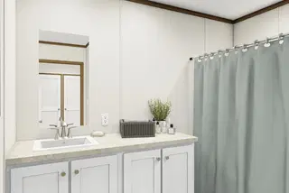 Reveal bathroom home features