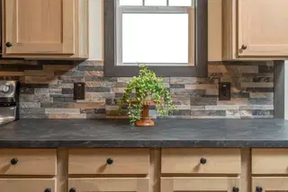 Boujee lux kitchen home features