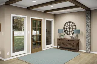 The bryant interior home features
