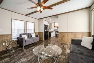 Anniversary entertainer interior home features