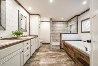 The avalyn bathroom home features