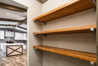 The bobby jo interior home features