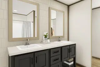 Explorer bathroom home features