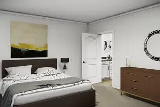 The parker bedroom home features