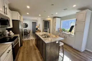 The truman kitchen home features