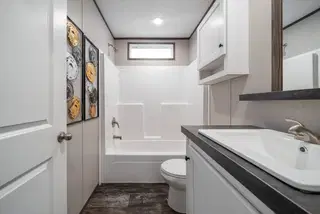 The general bathroom home features