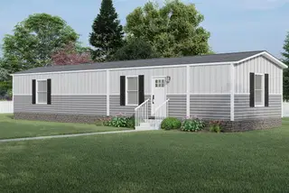 Lewis elevation and exterior home features