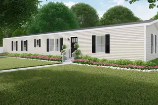 Grand elevation and exterior home features