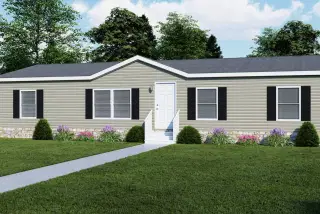 Hardin hero, elevation, and exterior home features