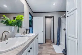 Colossal bathroom home features