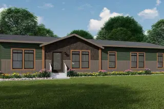 The valhalla hero, elevation, and exterior home features