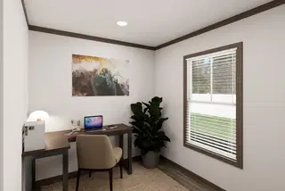 The truman interior home features