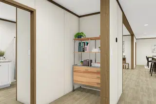 Reveal interior home features