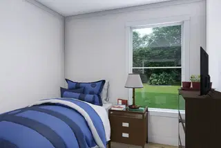 Lovely day bedroom home features