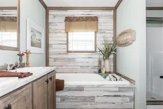 The marion bathroom home features