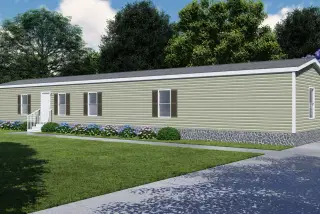 The parkside elevation and exterior home features