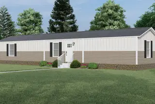 Clark elevation and exterior home features