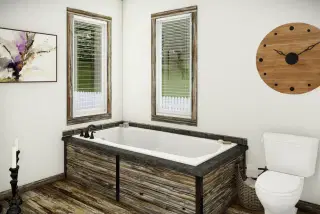 The sumner bathroom home features