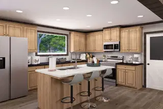 The jackson kitchen home features