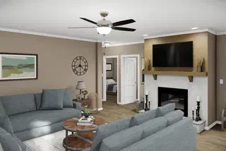 The bandon interior home features