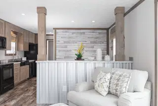 The walsh interior home features
