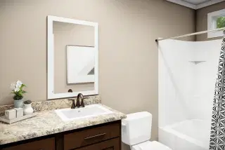 The lloyd ii bathroom home features