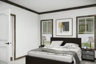 The bandit bedroom home features