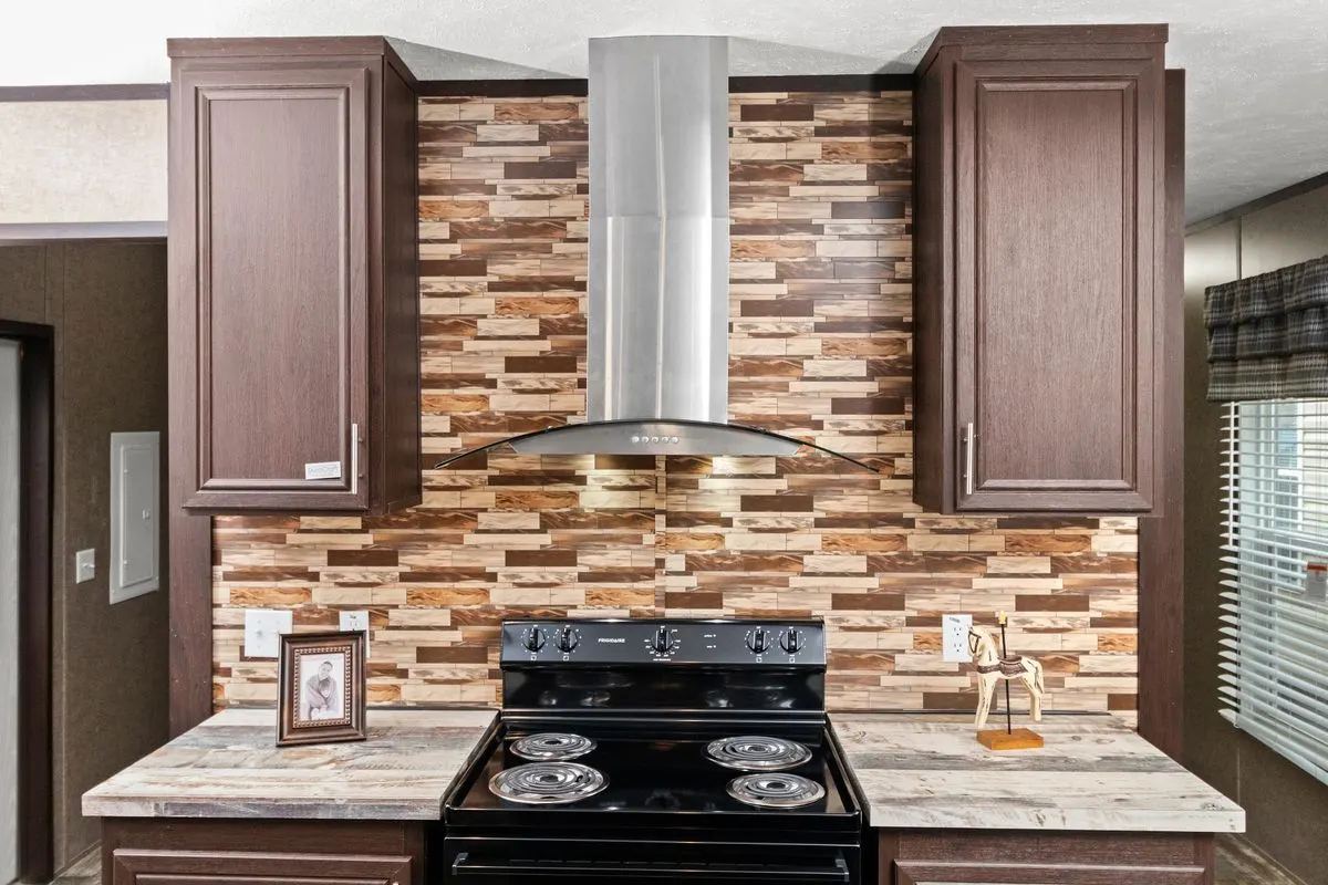 The parkside kitchen home features