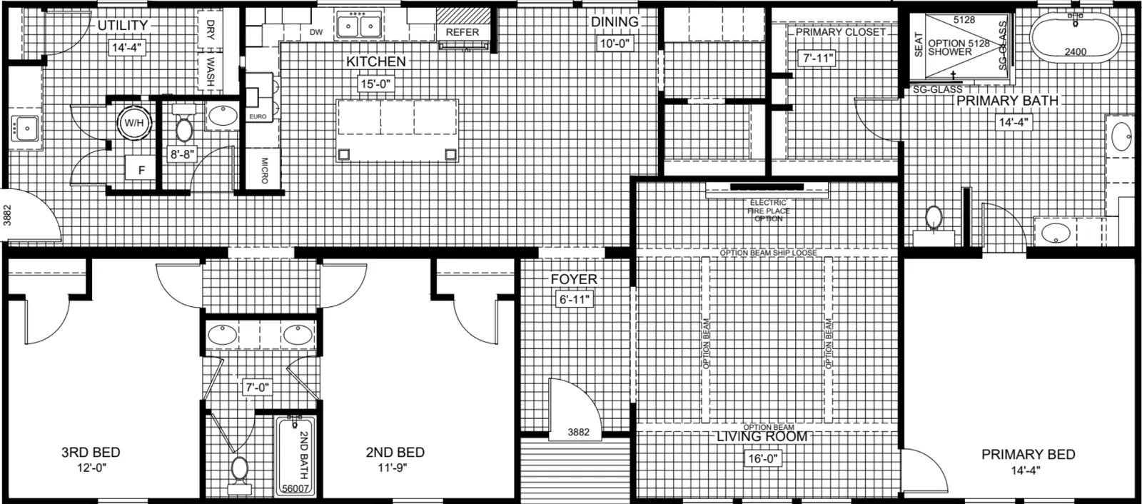 The Keep floor plan