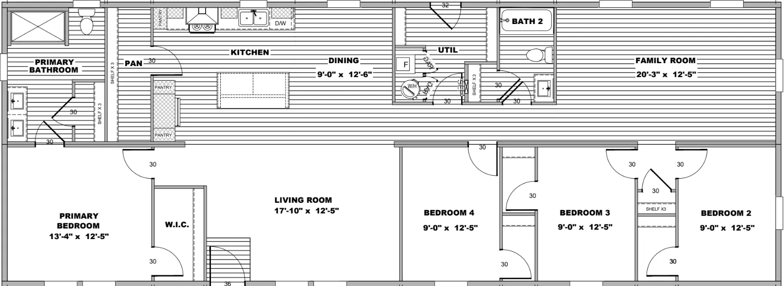 Octave floor plan home features
