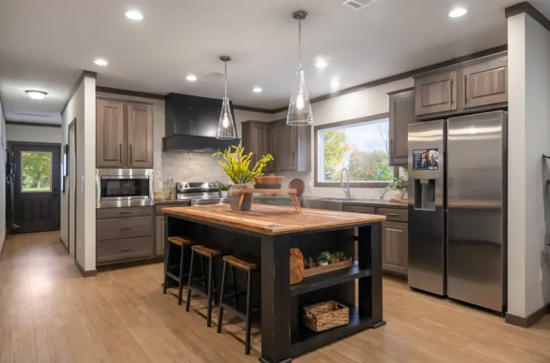 The keep kitchen home features