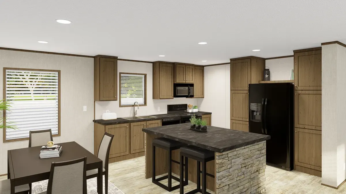 Grand living 64 kitchen home features