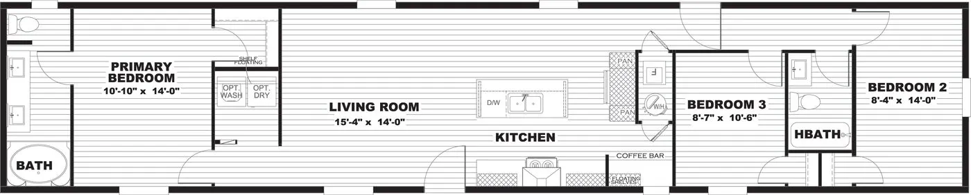 voyage floor plan home features