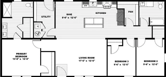 Lean on me floor plan home features