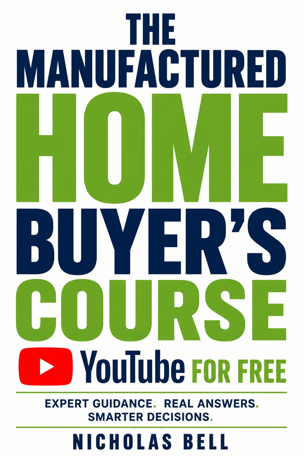 The Manufactured Home Buyer's Course on YouTube